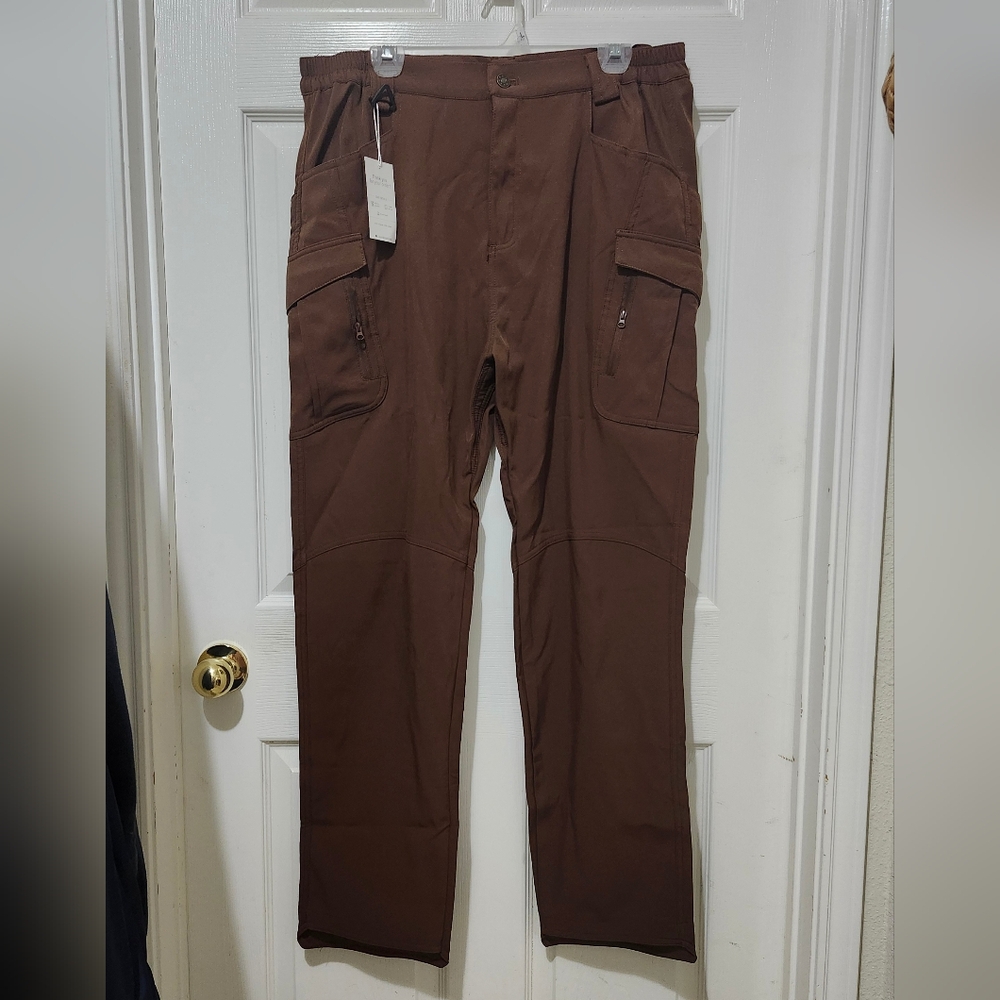 FLEXCAMO Men's Brown Pants XL - 38-30